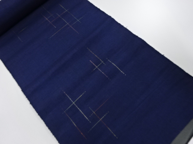 JAPANESE KIMONO / ANTIQUE BOLT FOR KIMONO / SILK / TSUMUGI 